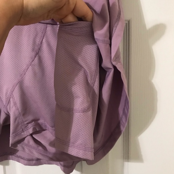 Lavender High-Waisted Skort - Picture 5 of 6